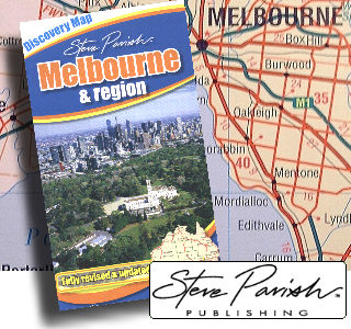 Map "Melbourne & Region"