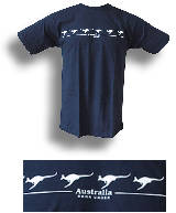 Kangaroo Strip - Gooses Australien T-Shirt