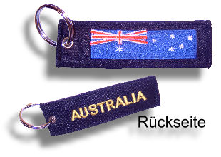 Schlüsselanhänger - Australien Flagge