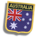 Aufnäher - Australian Flag Wappen
