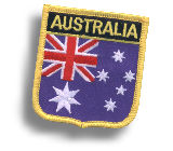Aufnäher - Australian Flag Wappen