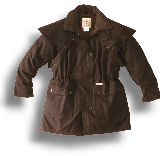 SCIPPIS Drover Jacket - brown