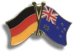 Metall Badge "Australia & Germany"