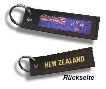 Keyring "New Zealand Flag"