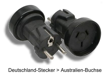 Netzadapter Deutschland / Australien