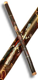 Didgeridoo - Animals Marmor Dark - Australien
