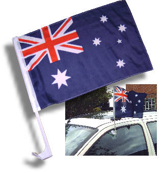 Car Flag "Australia" (Australien Autoflagge)