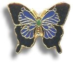Metall Badge "Butterfly"