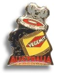 Metall Badge "Vegemite & Koala"