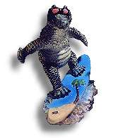 Deko-Figure "Surfin Crocodile"