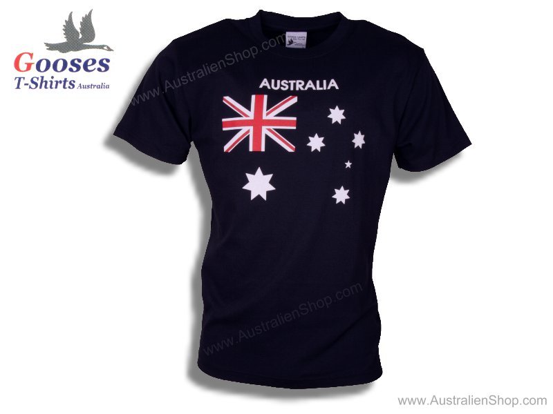 Australian Flag - Gooses Australien T-Shirt