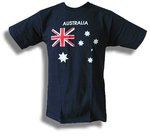 Australian Flag - Gooses Australien T-Shirt